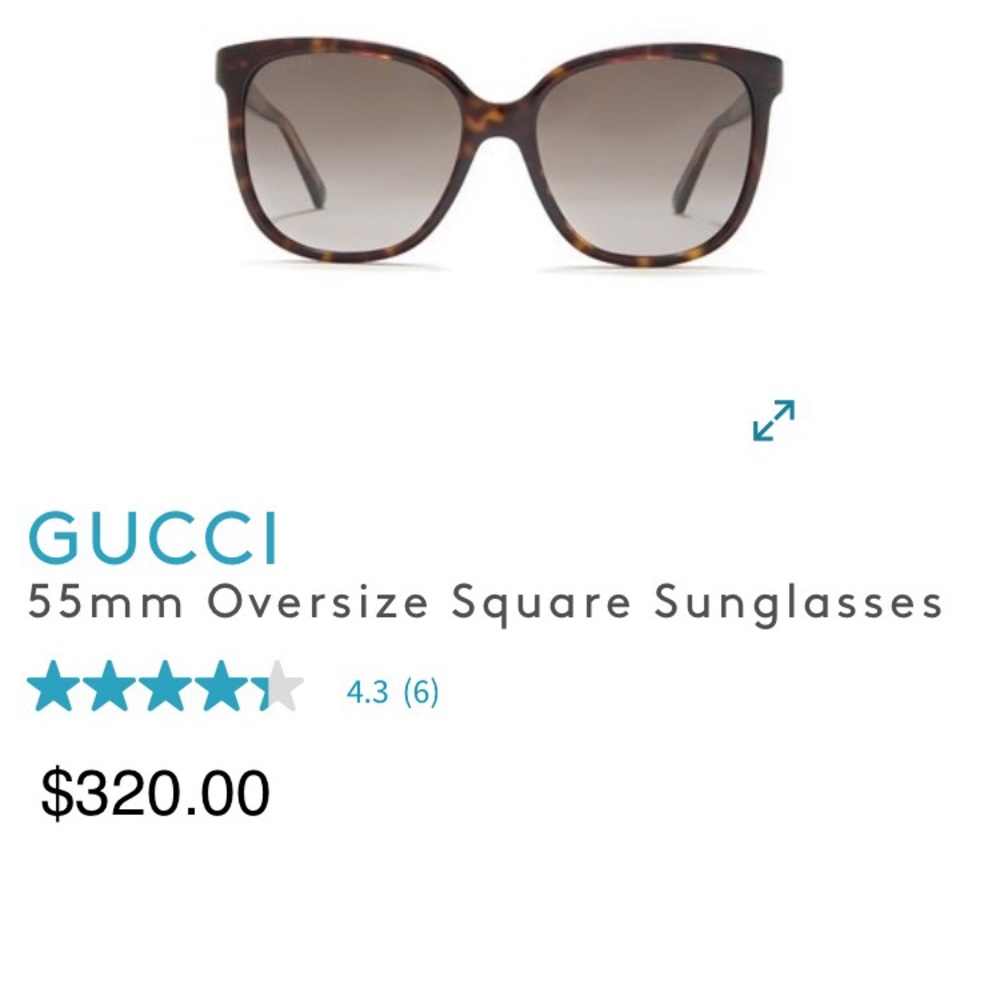NWT Gucci Sunglasses